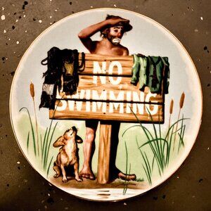 Flambr-Emmett Kelly Jr  "Summer" Collectable Plate